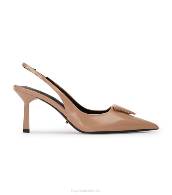 niedrige Absätze| de Tony Bianco Frauen Bertie-Absätze Latte Hi Shine 4624270